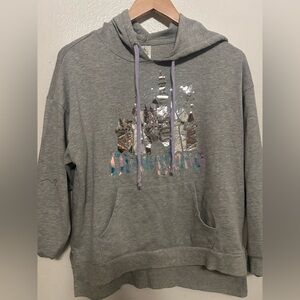 Disney Gray Apparel with Silver Accents